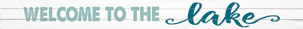 Welcome to the Lake Sign