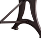 Organic Forge 72" Gathering Table Raw Walnut