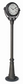 St. Lucia French Street Scene Double-Sided Floor Clock