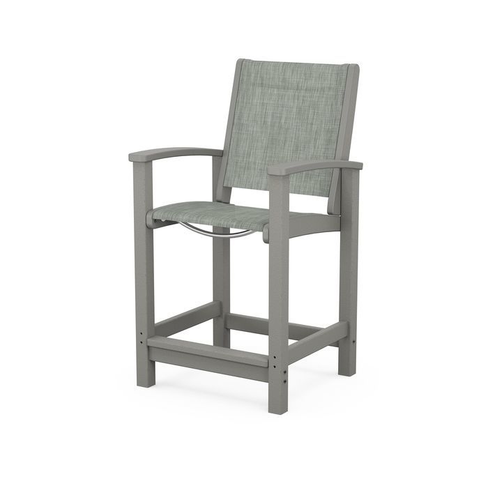 Farmhouse Coastal Counter Height Set