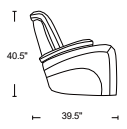 X9990 Home Theater Glider Recliner
