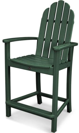 Classic Adirondack Counter Chair