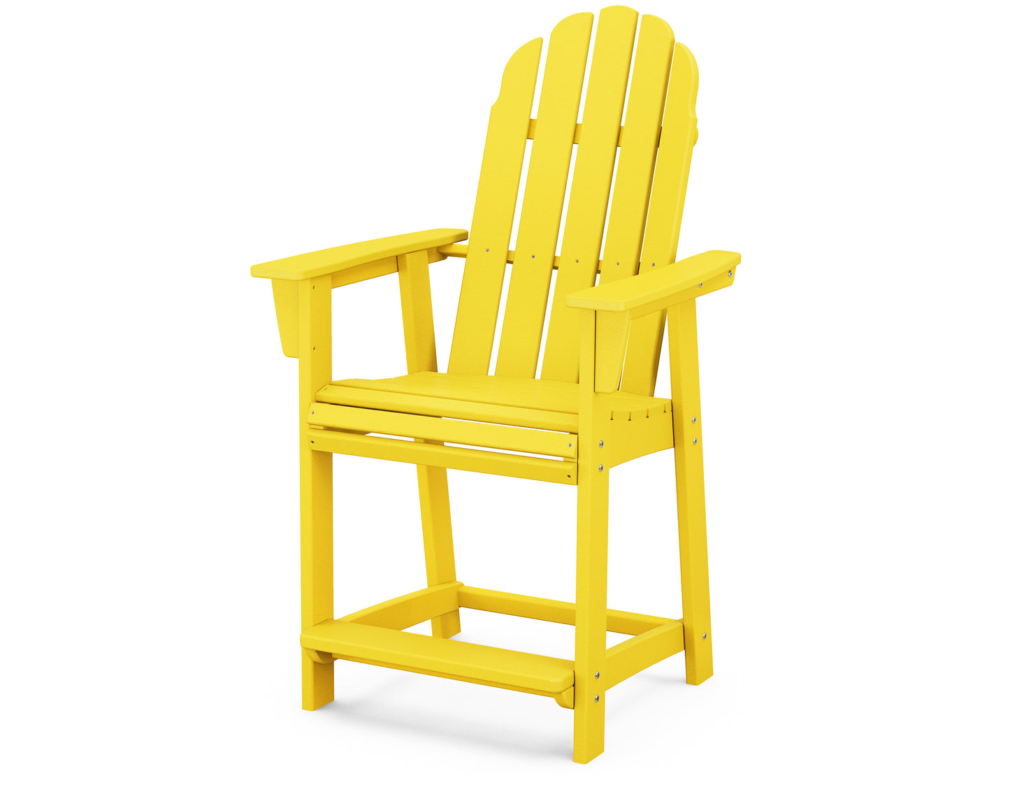 Vineyard Curveback Adirondack Counter and Swivel Chair