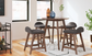 Lyncott Upholstered Barstool (2/CN) Set of 2