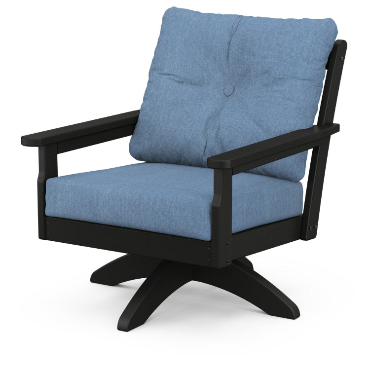 Vineyard Deep Seating Swivel Chair
