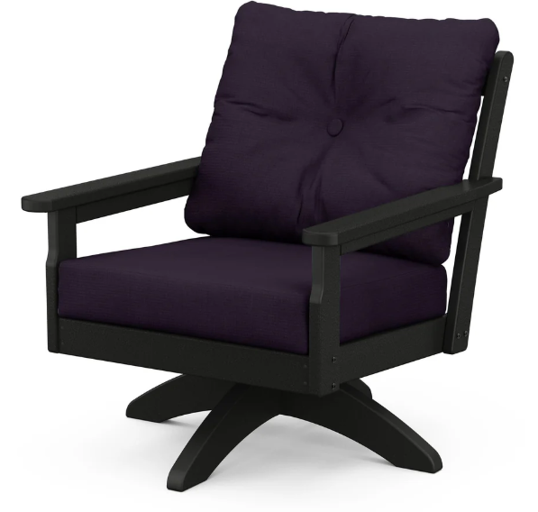 Vineyard Deep Seating Swivel Chair