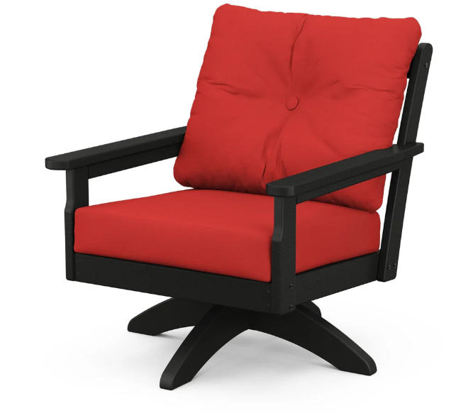 Vineyard Deep Seating Swivel Chair