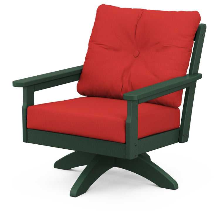 Vineyard Deep Seating Swivel Chair