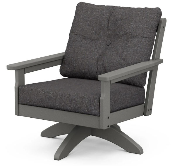 Vineyard Deep Seating Swivel Chair