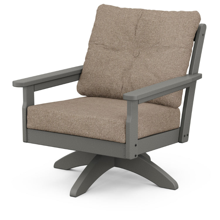 Vineyard Deep Seating Swivel Chair