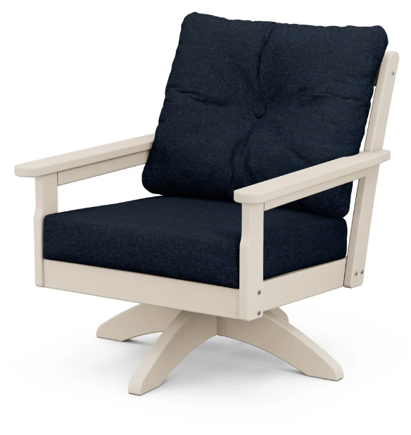 Vineyard Deep Seating Swivel Chair