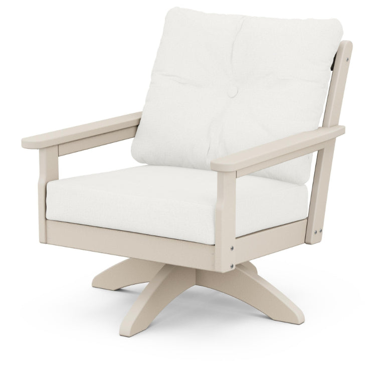 Vineyard Deep Seating Swivel Chair