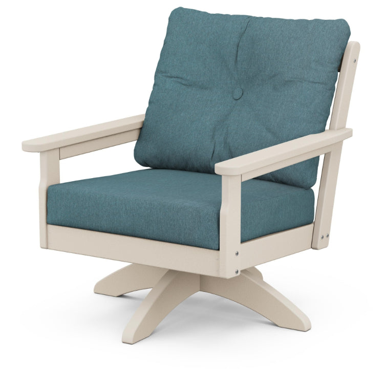 Vineyard Deep Seating Swivel Chair