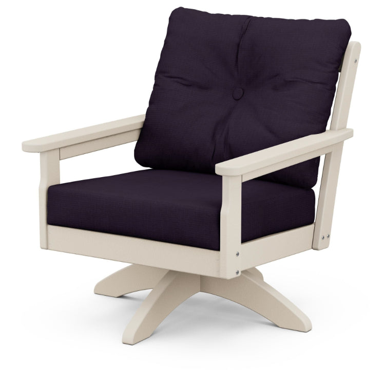 Vineyard Deep Seating Swivel Chair