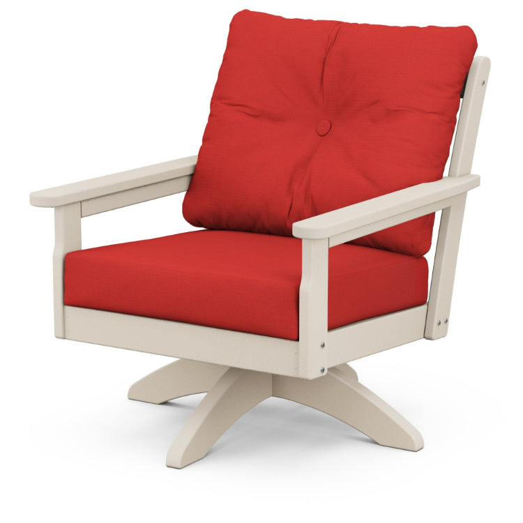 Vineyard Deep Seating Swivel Chair