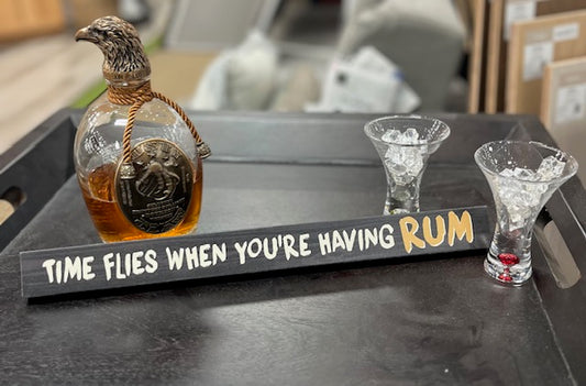 Time Flies Sign