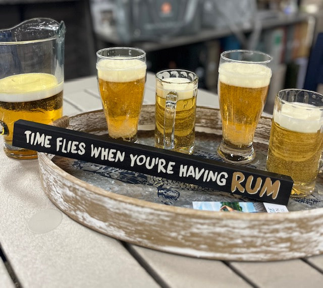 Time Flies Sign