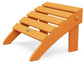 Classic Adirondack Folding Ottoman