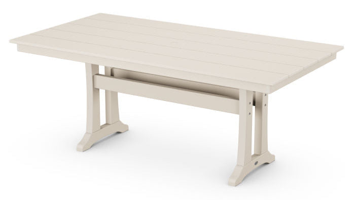 Farmhouse Trestle 37"x72" Dining Table