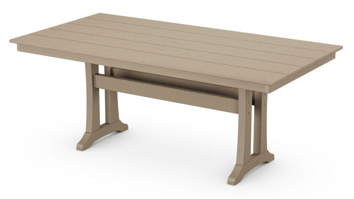 Farmhouse Trestle 37"x72" Dining Table
