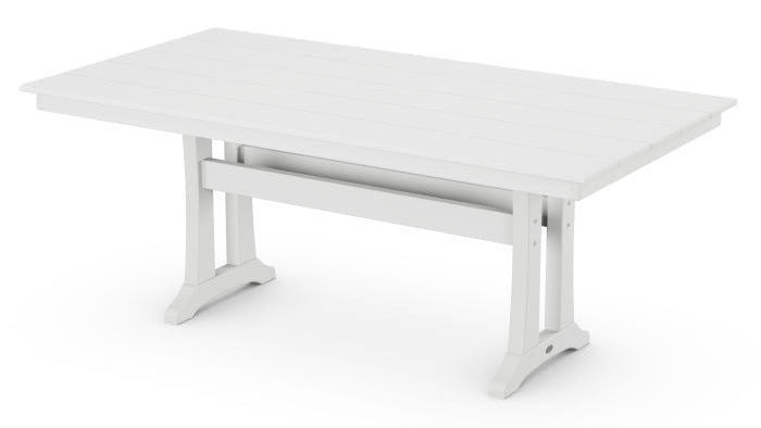 Farmhouse Trestle 37"x72" Dining Table