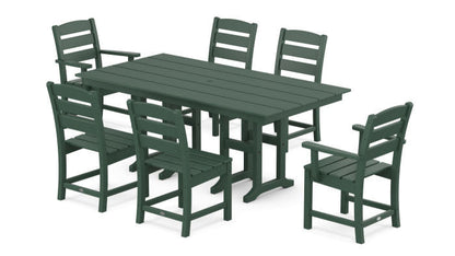 Lakeside 7-Piece Farmhouse Dining Set