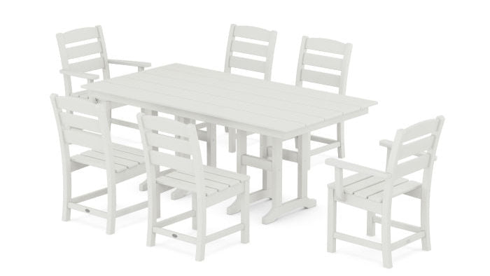 Lakeside 7-Piece Farmhouse Dining Set