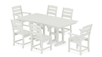 Lakeside 7-Piece Farmhouse Dining Set