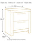 Ashley Express - Derekson Two Drawer Night Stand
