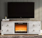 Willowton Tv Stand W/Fireplace Option