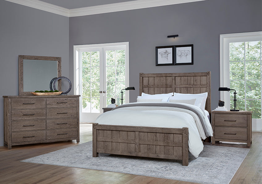 CAL KING BOARD & BATTEN BED