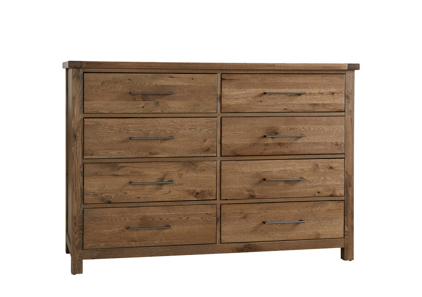 Dovetail 8 Drawer Dresser with Mirror
