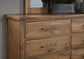 Dovetail 8 Drawer Dresser with Mirror