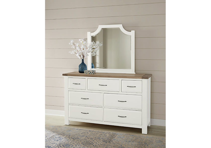 SCALLOPED MIRROR