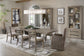 PURE MODERN DINING UPHOLSTERED CASTER CHAIR