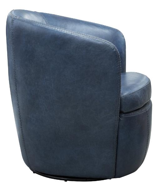 BAROLO - VINTAGE NAVY SWIVEL CLUB CHAIR