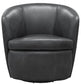 BAROLO - VINTAGE SLATE SWIVEL CLUB CHAIR