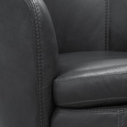 BAROLO - VINTAGE SLATE SWIVEL CLUB CHAIR