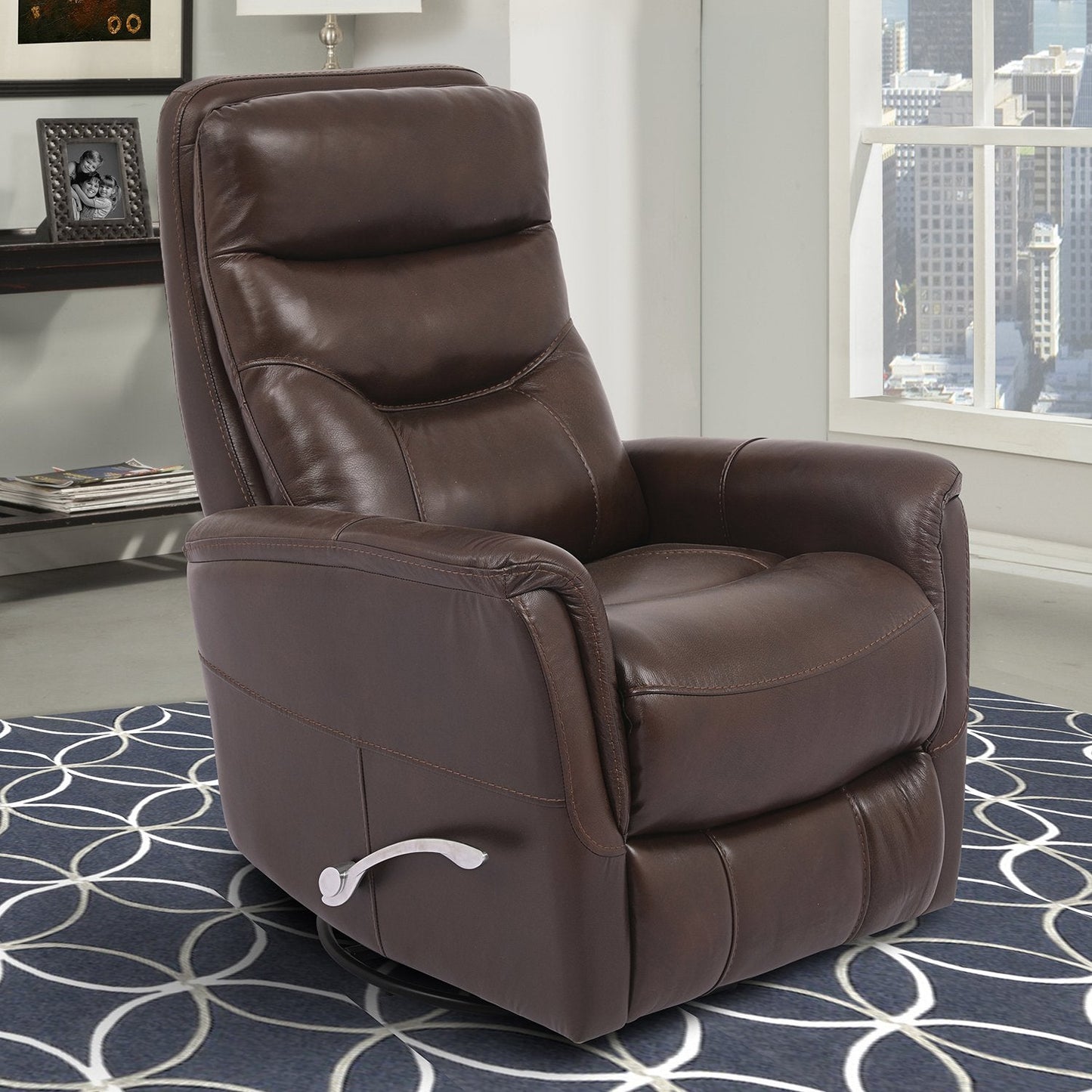 GEMINI - ROBUST MANUAL SWIVEL GLIDER RECLINER