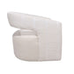 ORBIT - ELISE NATURAL OPEN BACK ACCENT SWIVEL CHAIR