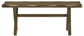 Alston 47-inch Solid Wood Dining Bench Knotty Nutmeg