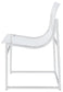 Adino Acrylic Dining Side Chair Chrome (Set of 2)