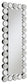 Aghes 24 x 62 Inch Wall Mirror with Lighting Silver