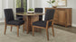 48 INCH ROUND TABLE W/ WOOD BASE