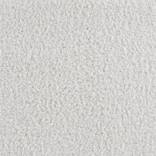 Alamosa Boucle Upholstered Eastern King Platform Bed White