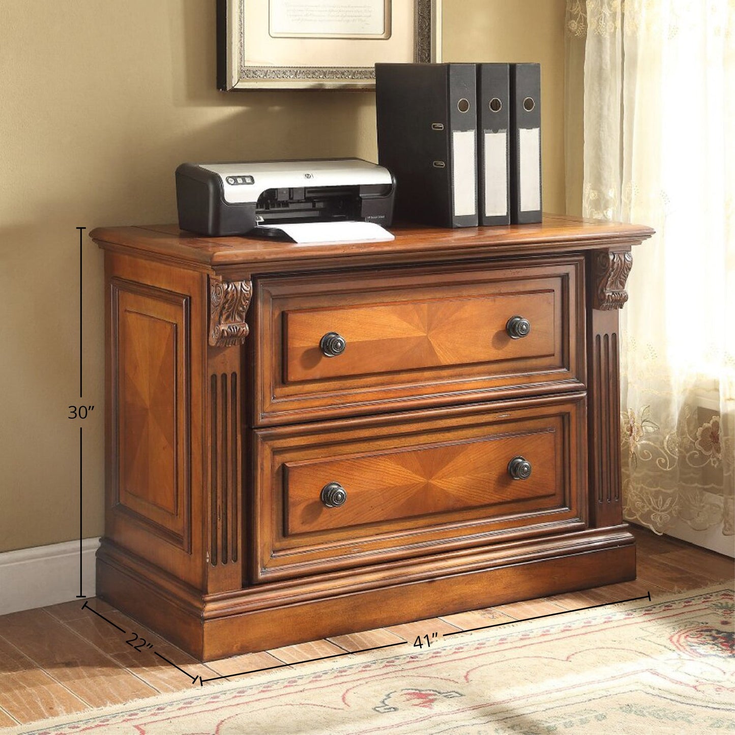 HUNTINGTON 2 DRAWER LATERAL FILE