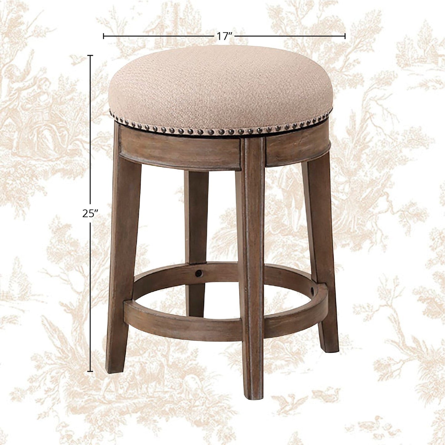 SUNDANCE - SANDSTONE SWIVEL STOOL