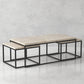 CROSSINGS MONACO RECTANGULAR NESTING COCKTAIL TABLE