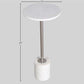 CROSSINGS MONACO ACCENT TABLE (MADE OF IRON & MARBLE)