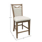 AMERICANA MODERN DINING COUNTER CHAIR UPHOLSTERED (2/CTN SOLD IN PAIRS)